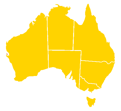Map of Australia