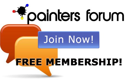 Join the Painters Forum - Free Membership